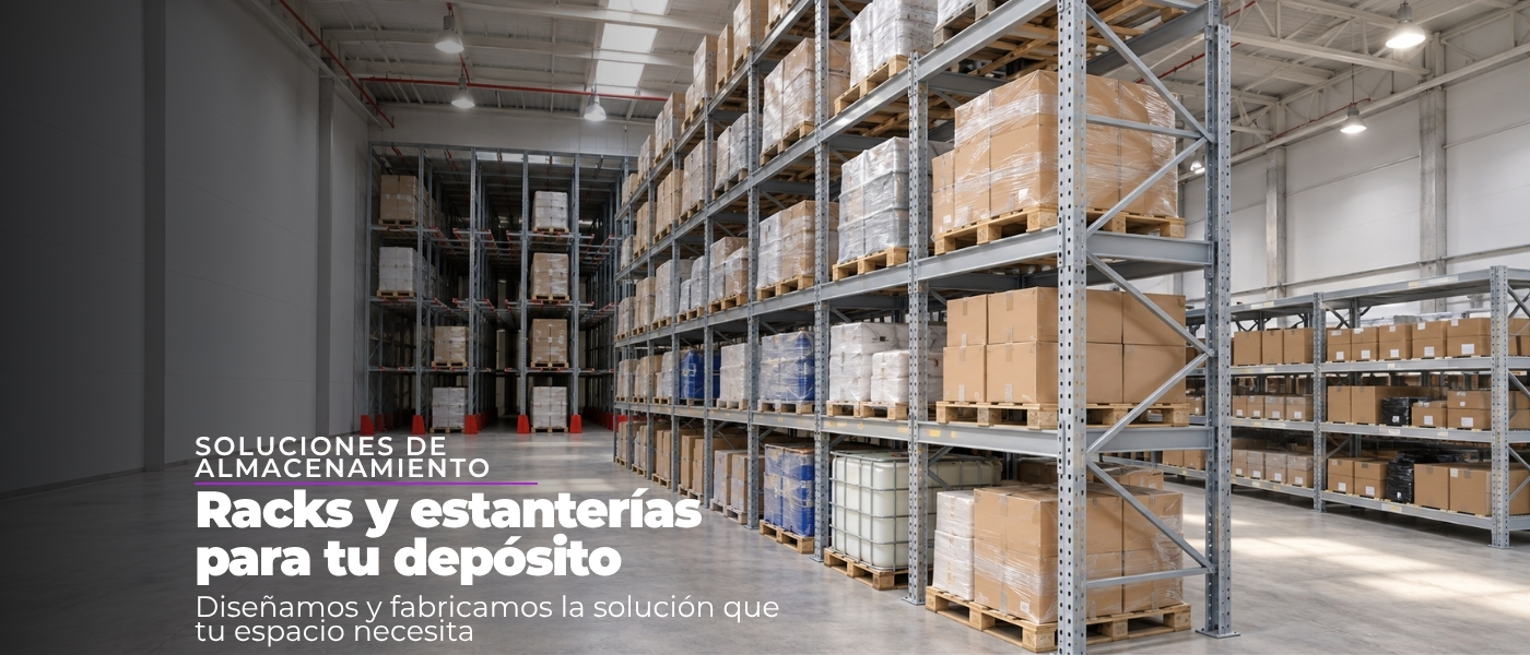 Racks y estanterías para tu depósito